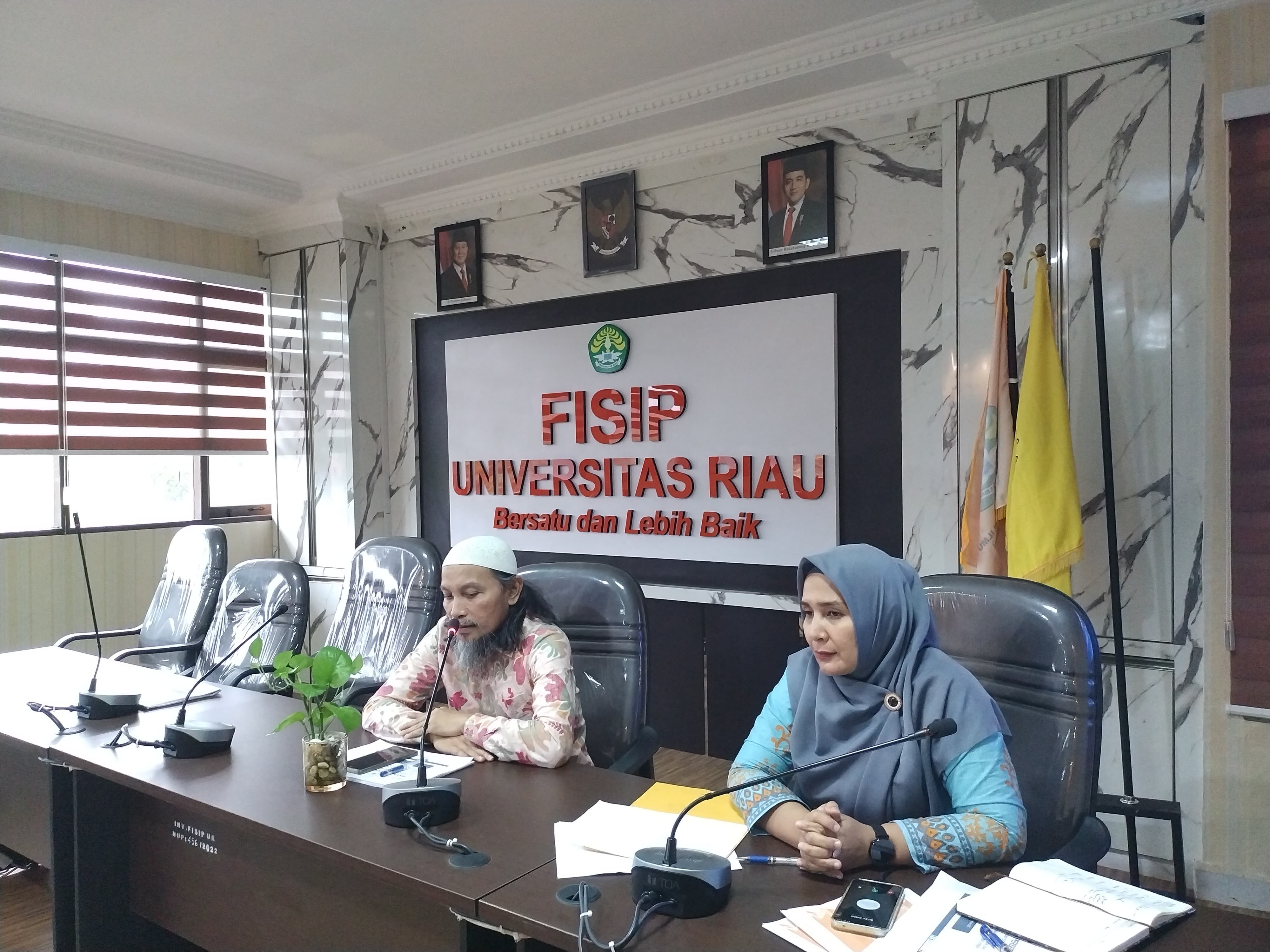 FISIP Universitas Riau Dorong Pengembangan Karier Dosen