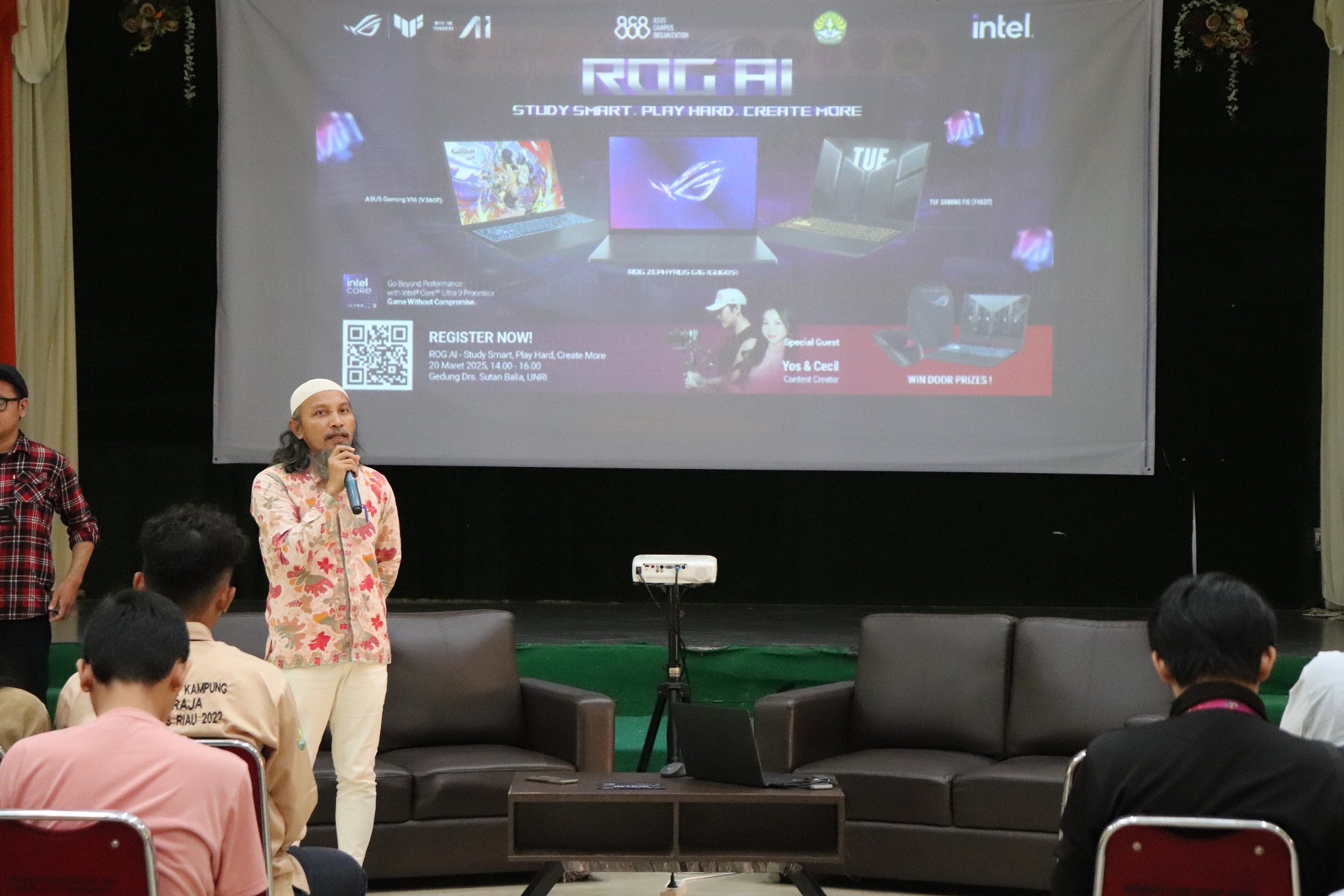 ASUS "Goes to Campus" Hadir di FISIP Universitas Riau