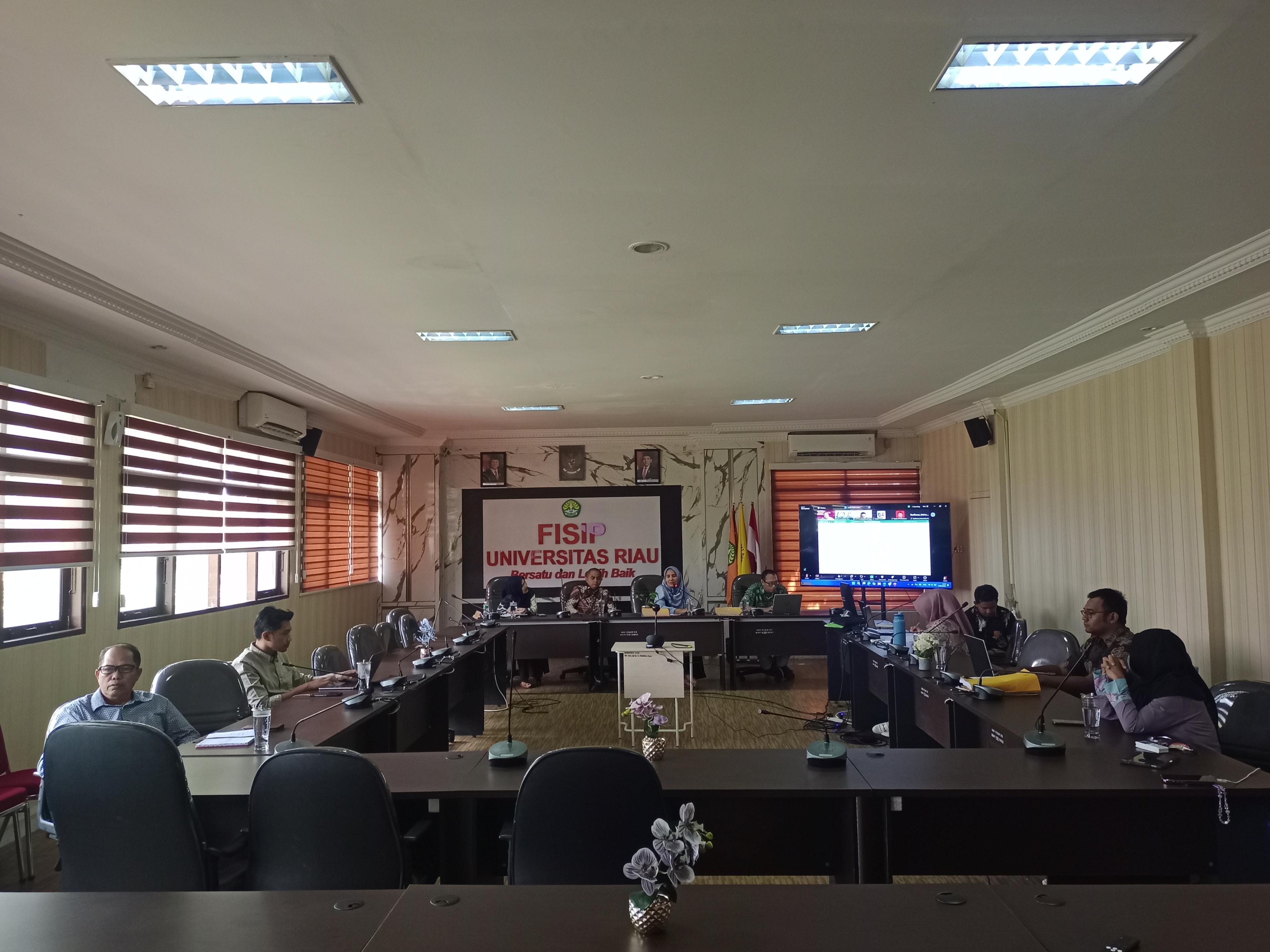 Persiapan Audit Internal ISO 21001:2018, FISIP UNRI Tegaskan Komitmen terhadap Manajemen Pendidikan