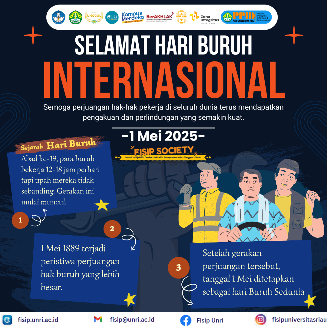 Selamat Hari Buruh Internasional, 1 Mei 2025