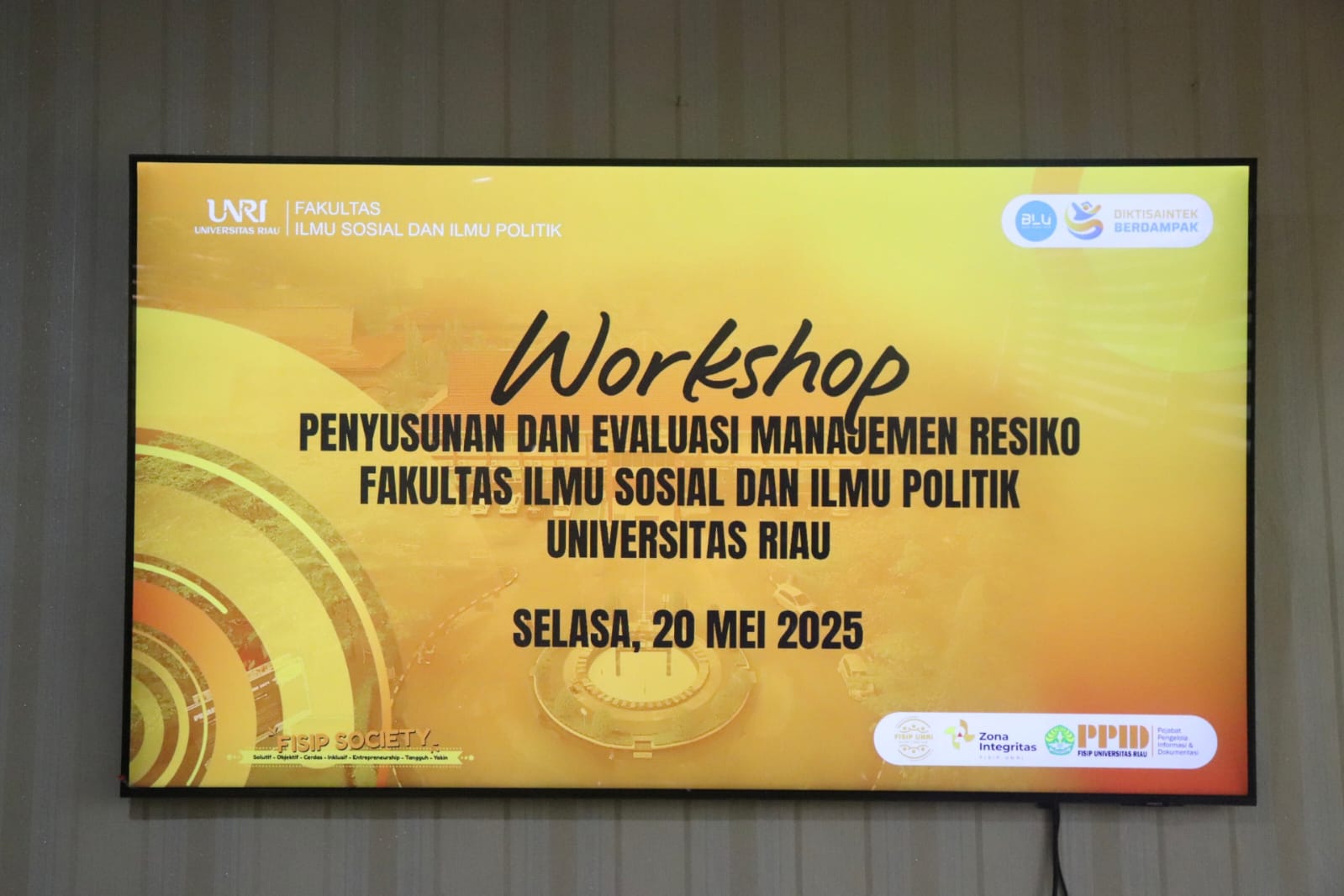 Sinergi Menuju Tata Kelola Unggul: FISIP UNRI dan BPKP Riau Susun Peta Risiko