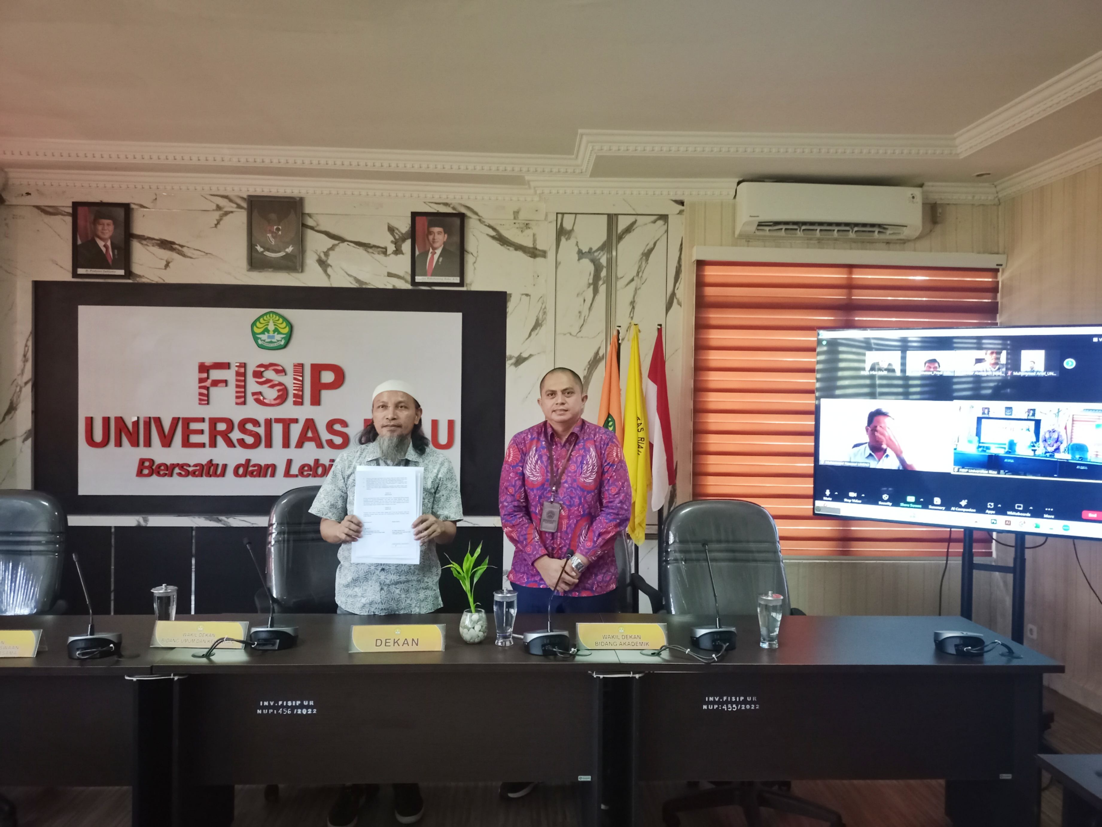 Menyatukan Langkah dari Pekanbaru ke Palu: FISIP UNRI dan FISIP Tadulako Perkuat Kolaborasi Akademik untuk IKU 6