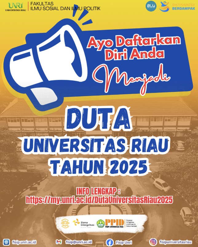 PENGUMUMAN PENDAFTARAN DUTA UNIVERSITAS 2025