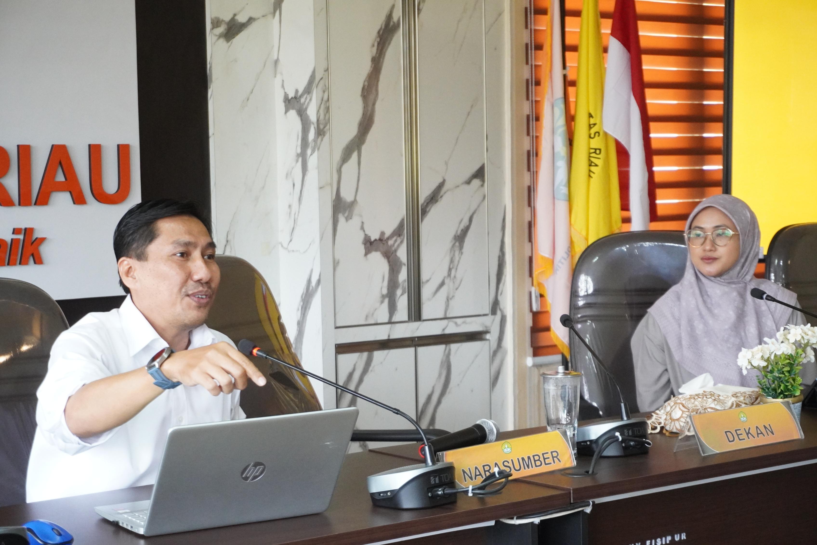 PPID FISIP UNRI Gelar Workshop Perkuat Peran Media Sosial dalam Layanan Informasi Publik