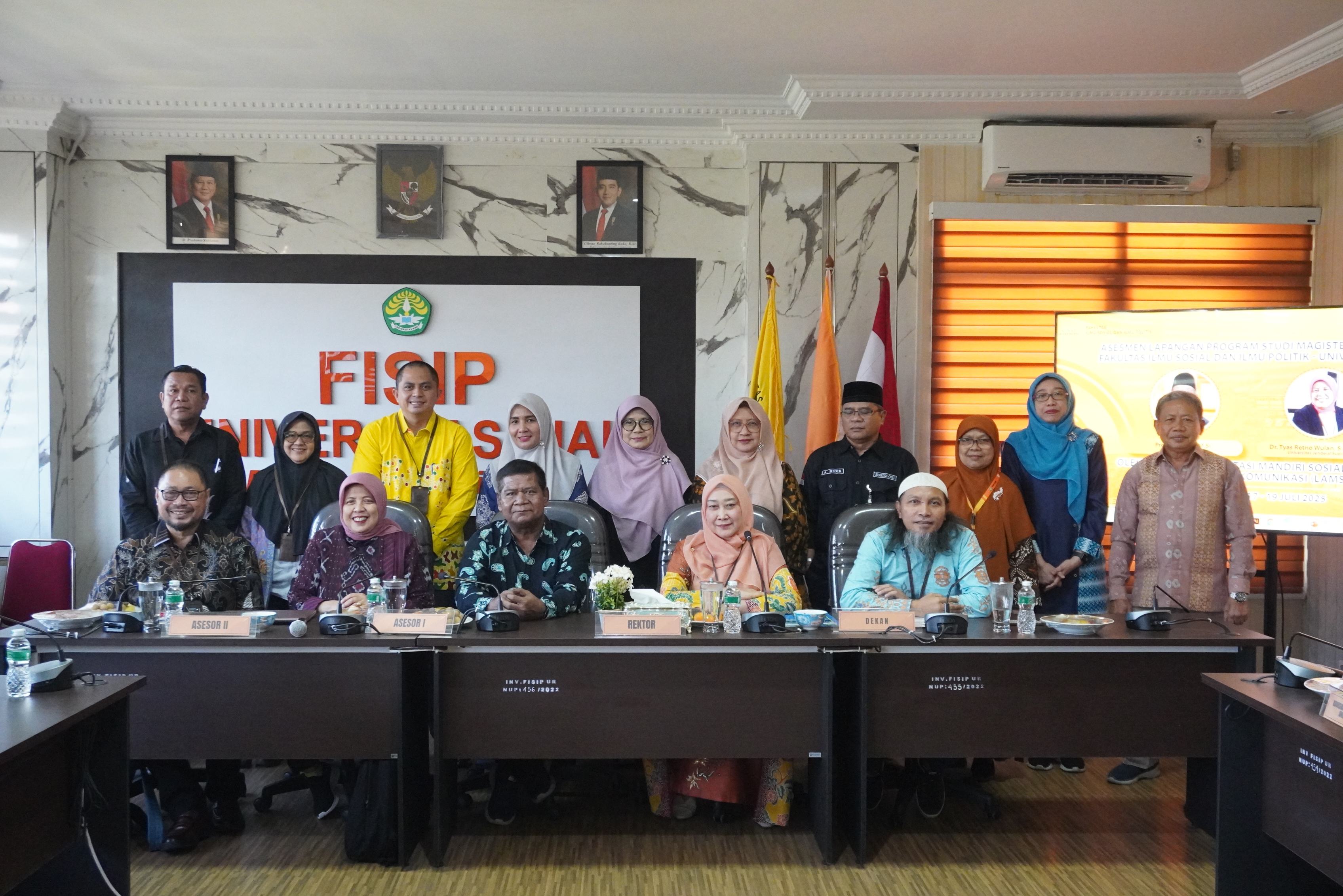 Asesmen Lapangan LAMSPAK Program Studi Magister Sosiologi: Komitmen Kuat Menuju Akreditasi Unggul