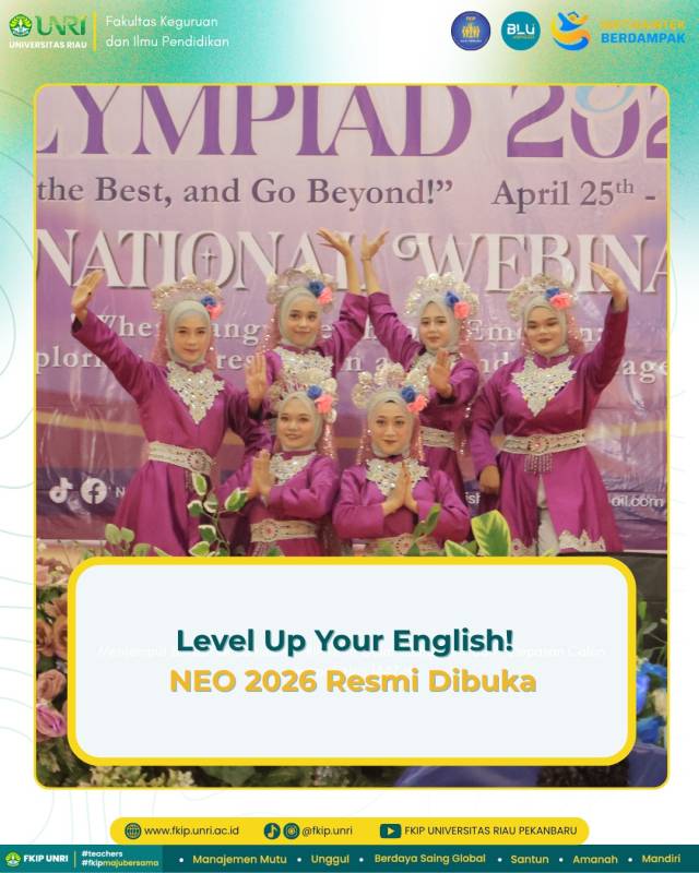Level Up Your English! NEO 2026 Resmi Dibuka