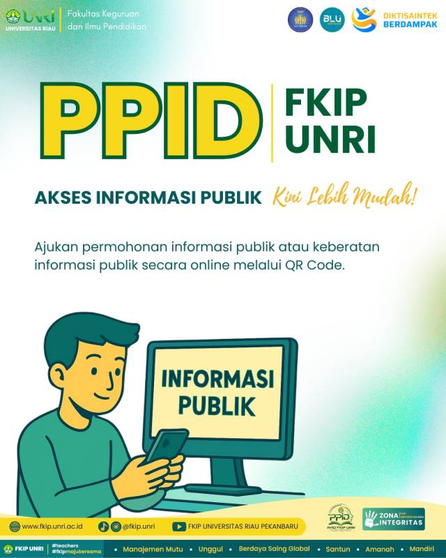 Akses Informasi Publik Kini Lebih Mudah melalui Layanan PPID FKIP UNRI