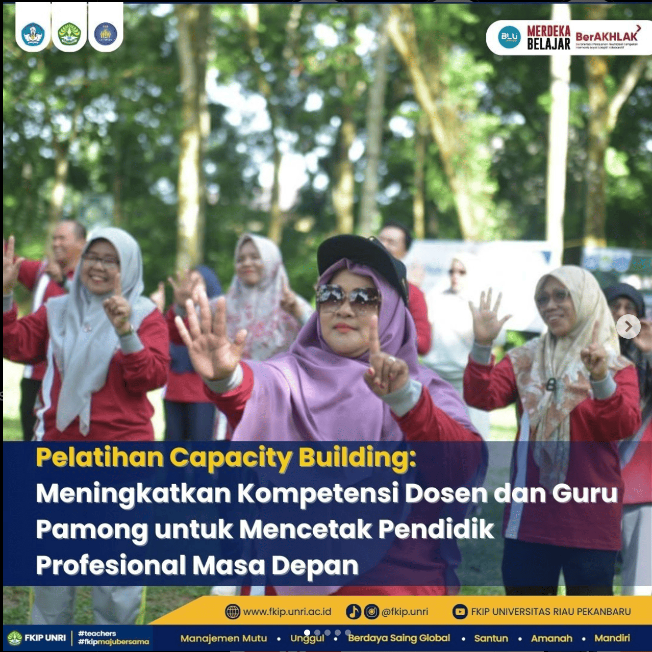 Pelatihan Capacity Building: Meningkatkan Kompetensi Dosen dan Guru Pamong untuk Mencetak Pendidik Profesional Masa Depan