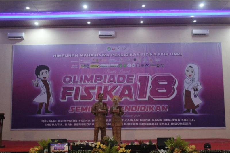 Olimpiade Fisika FKIP Universitas Riau Tahun 2024