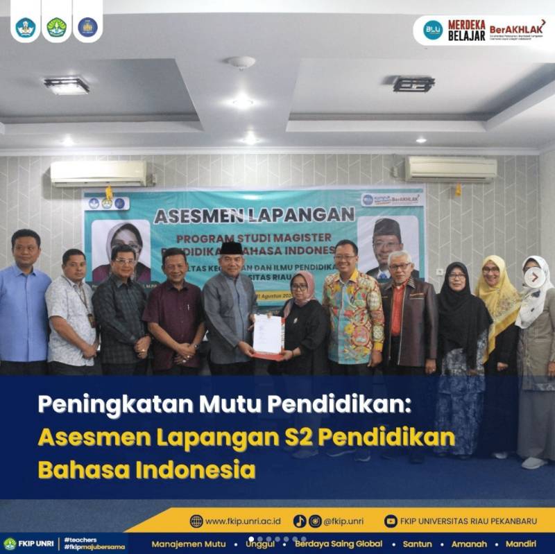 Peningkatan Mutu Pendidikan: Asesmen Lapangan S2 Pendidikan Bahasa Indonesia