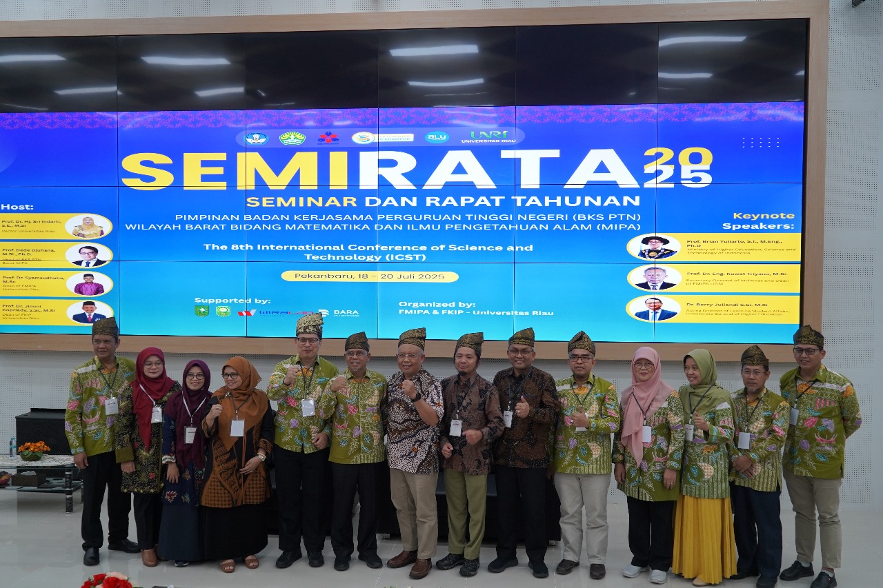 SEMIRATA 2025 Sukses Diselenggarakan oleh FMIPA dan FKIP Universitas Riau