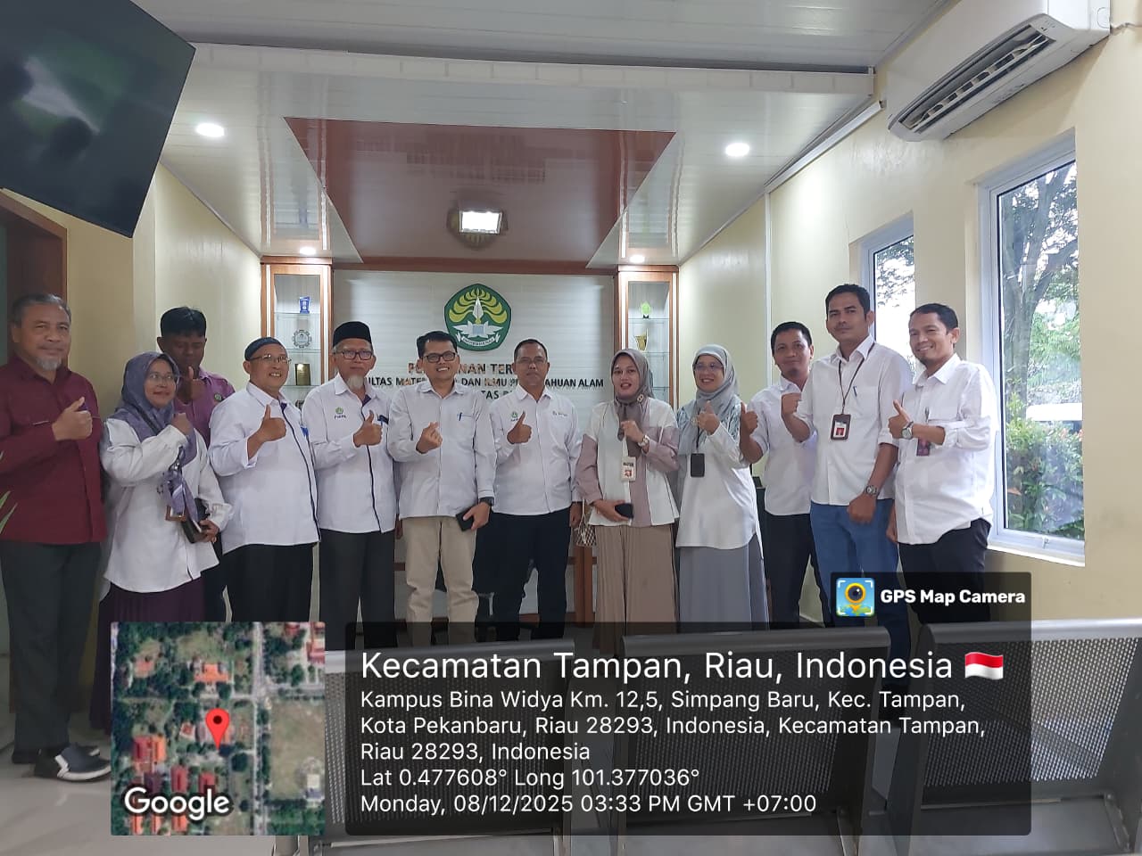 Monev PPID: FMIPA Unri Komit Melakukan Transformasi Digital untuk Pelayanan