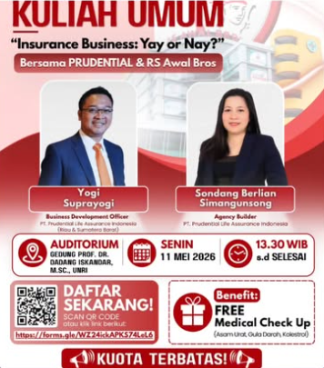 KULIAH UMUM BERSAMA PRUDENTIAL DAN RS AWAL BROS