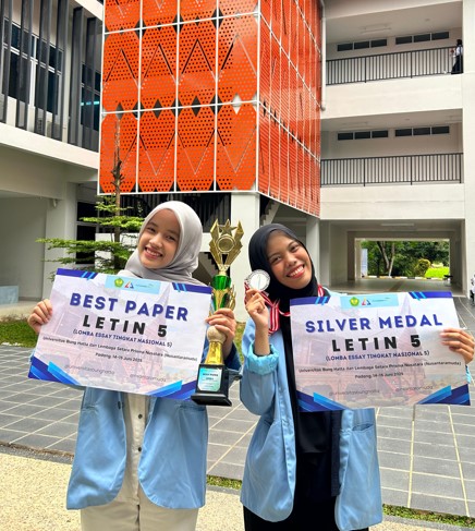 Mahasiswa Sistem Informasi Memperoleh Best Paper dan Silver Medal pada LETIN 5