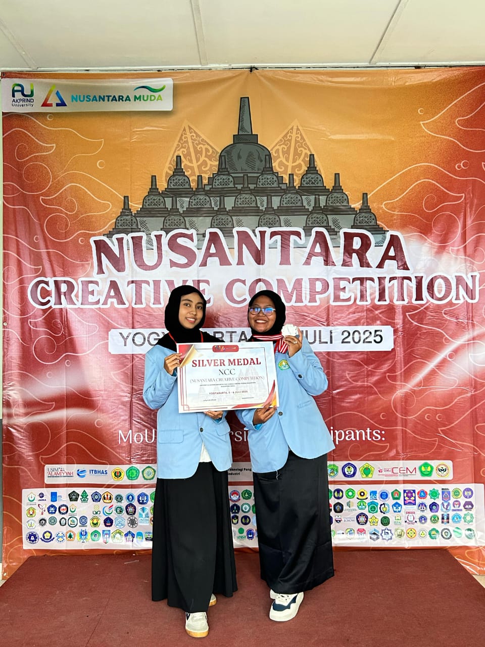Mahasiswa Kimia Memperoleh Silver Medal pada Kegiatan Nusantara Creative Competition 2025