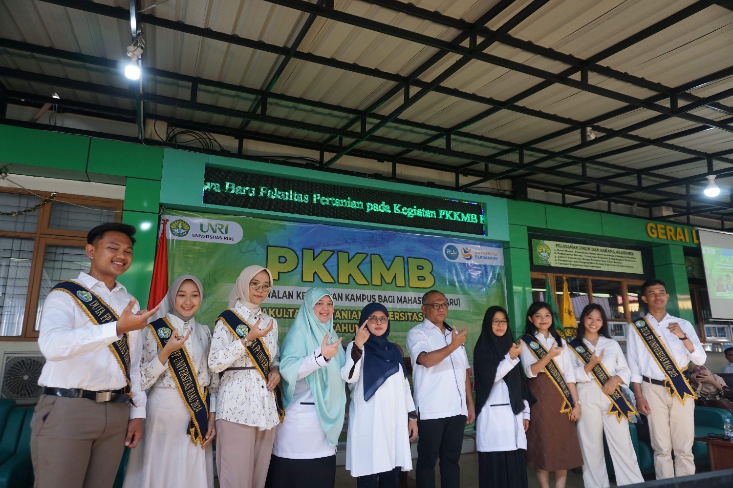 PKKMB Fakultas Pertanian Universitas Riau 2025: Menyiapkan Mahasiswa Baru Menjadi Generasi Tangguh dan Berdaya Saing