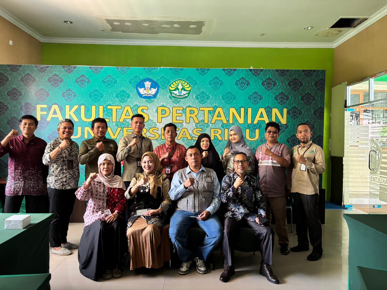PPID UNRI Laksanakan Monev di Fakultas Pertanian Universitas Riau