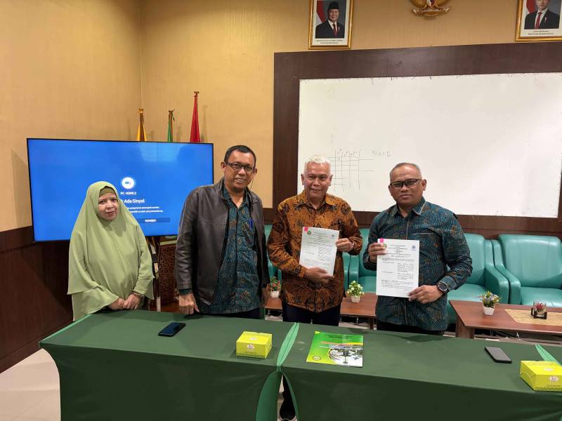 PT Geoservices Kunjungi FP UNRI, Teken MoA dan Perkuat Kerja Sama Akademik