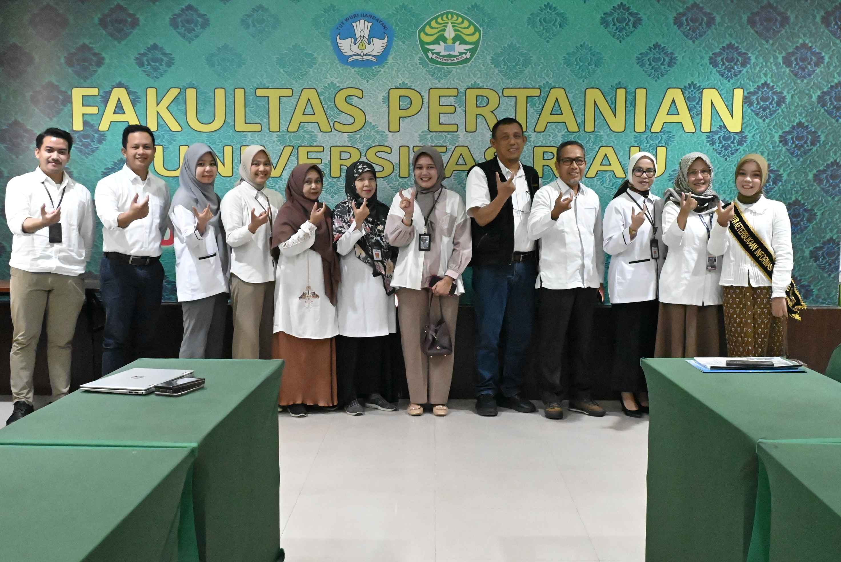 Tim PPID UNRI Laksanakan Monitoring dan Evaluasi Internal di Fakultas Pertanian