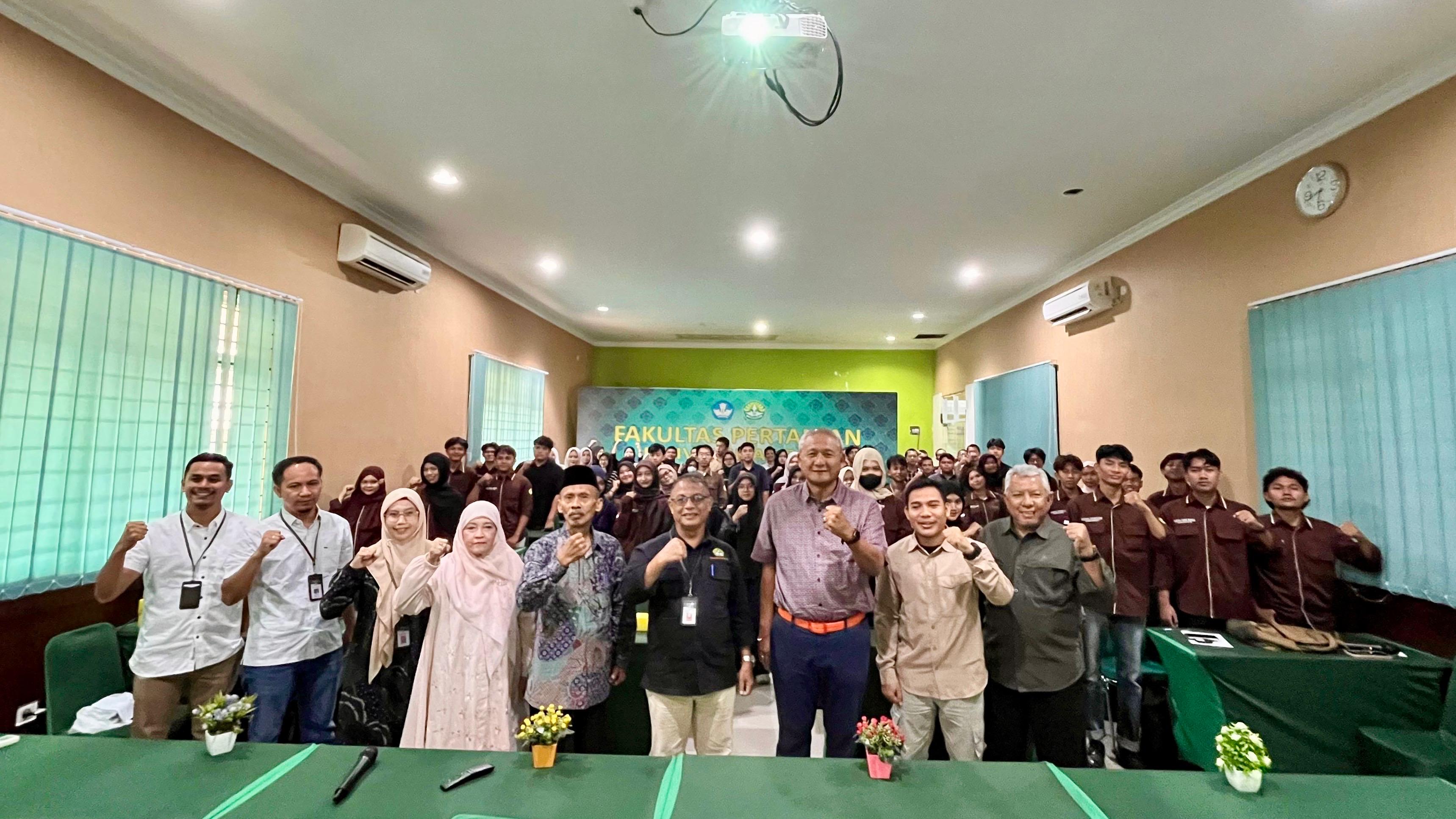 Program Studi Ilmu Tanah FP UNRI Gelar Kuliah Umum Bersama PT STA Resources Tbk.