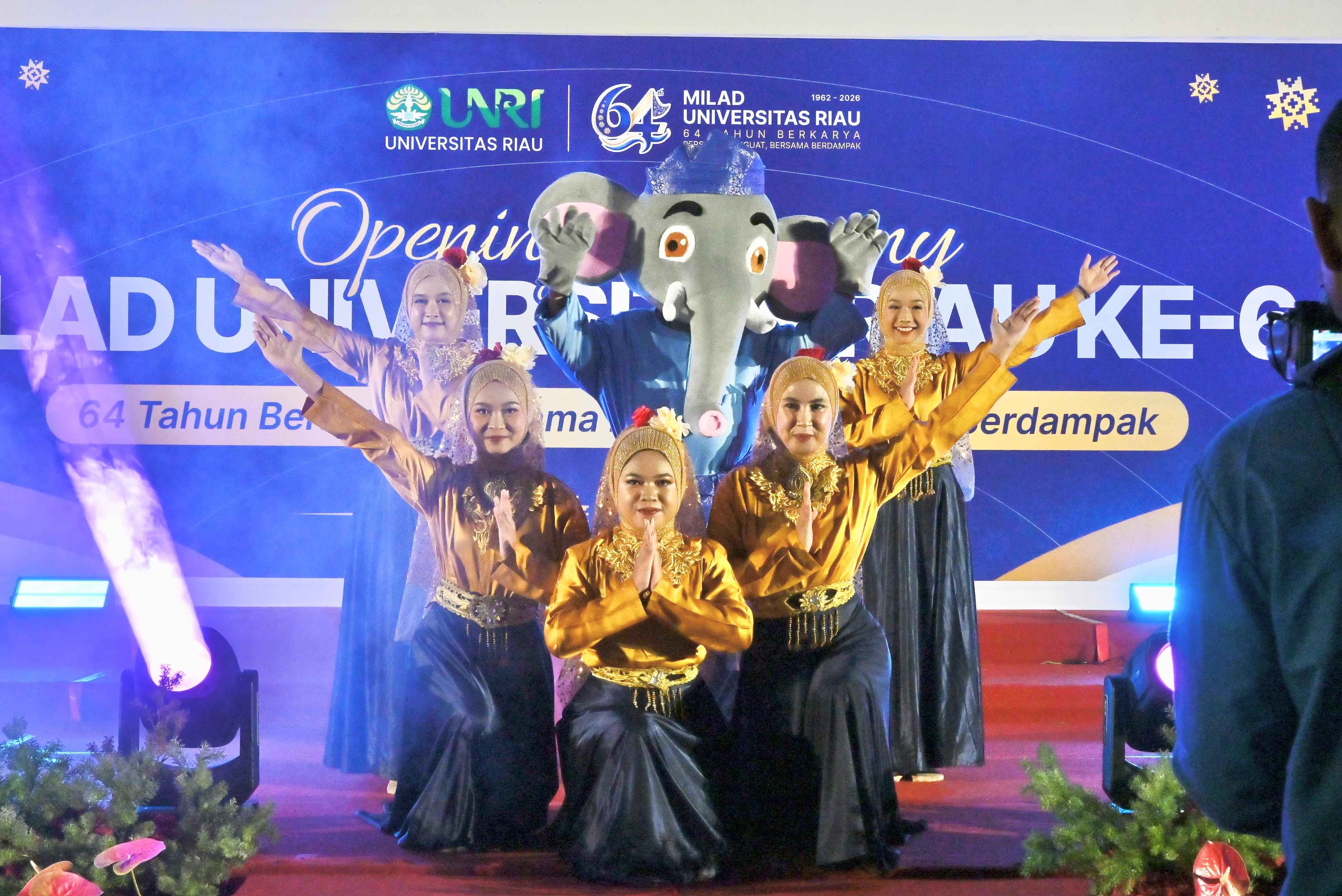 UNRI Buka Milad ke-64, Luncurkan SIPADU dan ASRI
