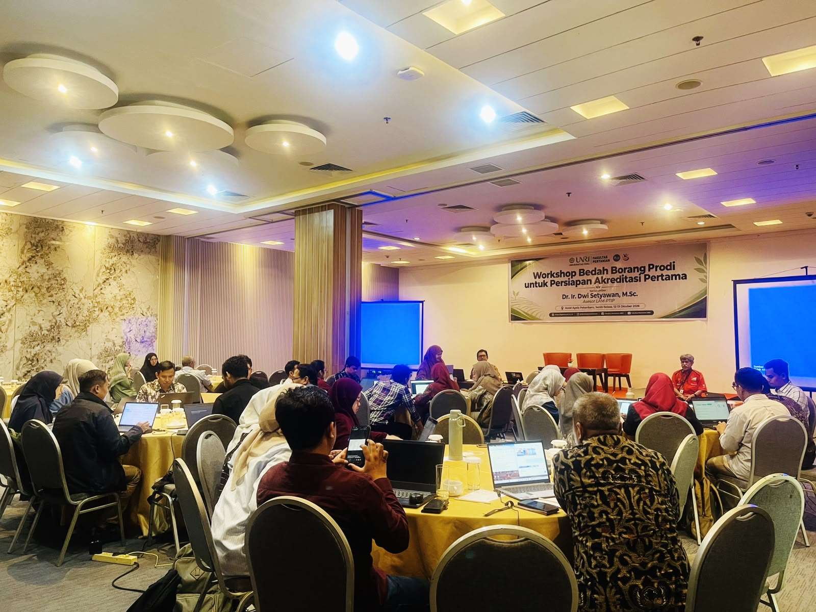 FP UNRI Gelar Workshop Bedah Borang Prodi untuk Persiapan Akreditasi Pertama