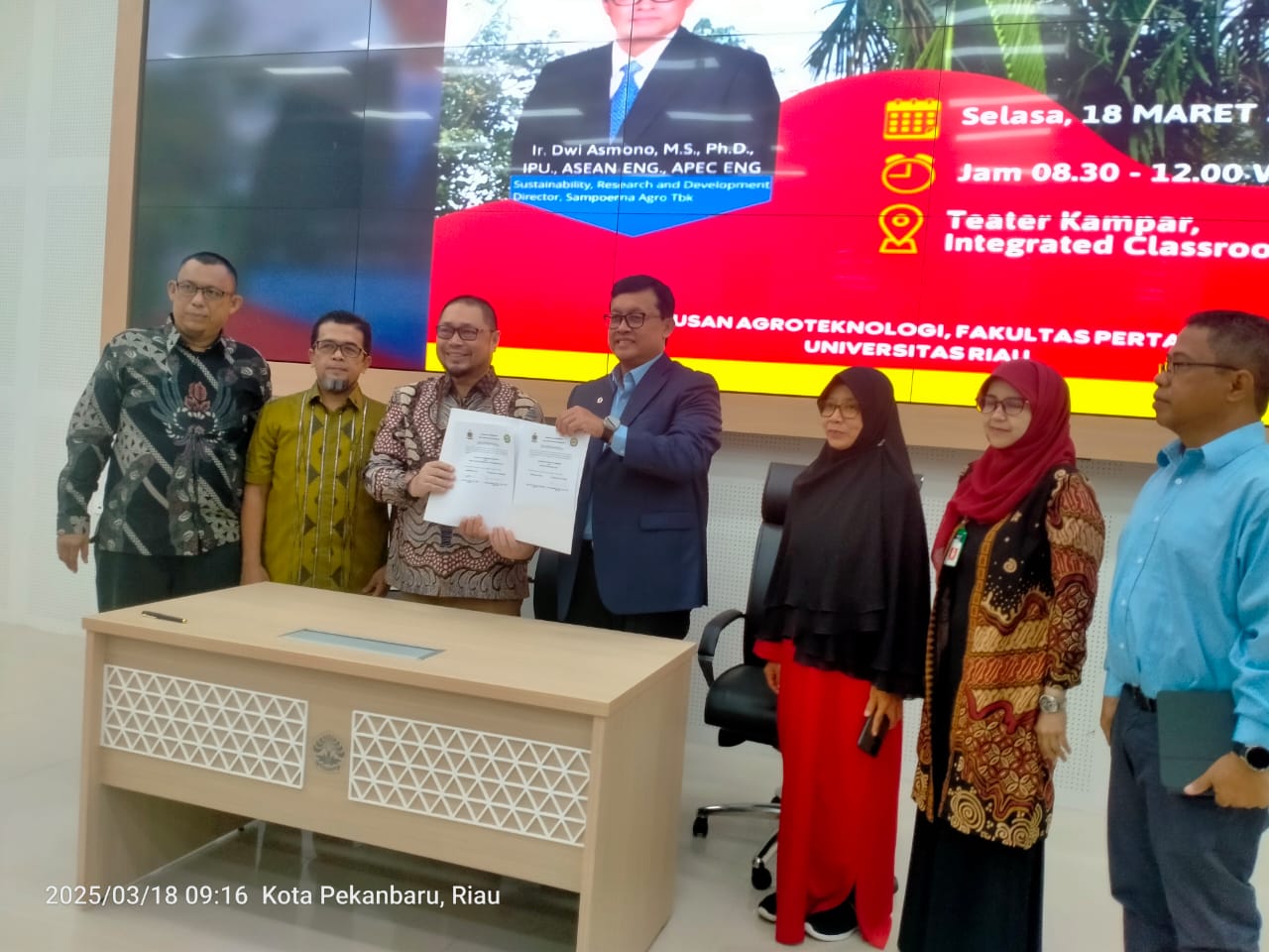Kerjasama dengan PT. BINA SAWIT MAKMUR