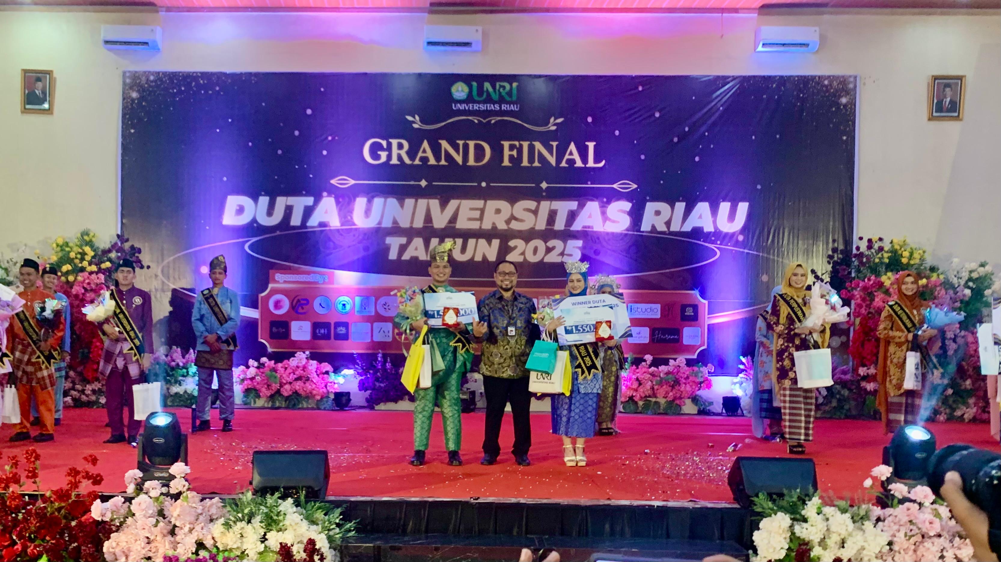 Rektor Universitas Riau Launching Logotype Baru, UNRI TV,  Majalah Muara Serta Grand Final Duta Universitas Riau 2025