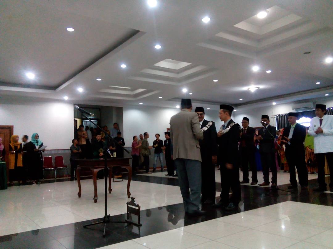 Pelantikan Dekan Fakultas Teknik Universitas Riau