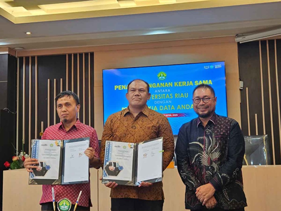 FT Universitas Riau Jalin Kerjasama Strategis dengan PT Cendekia Data Andalan untuk Penguatan Kompetensi Data Sains