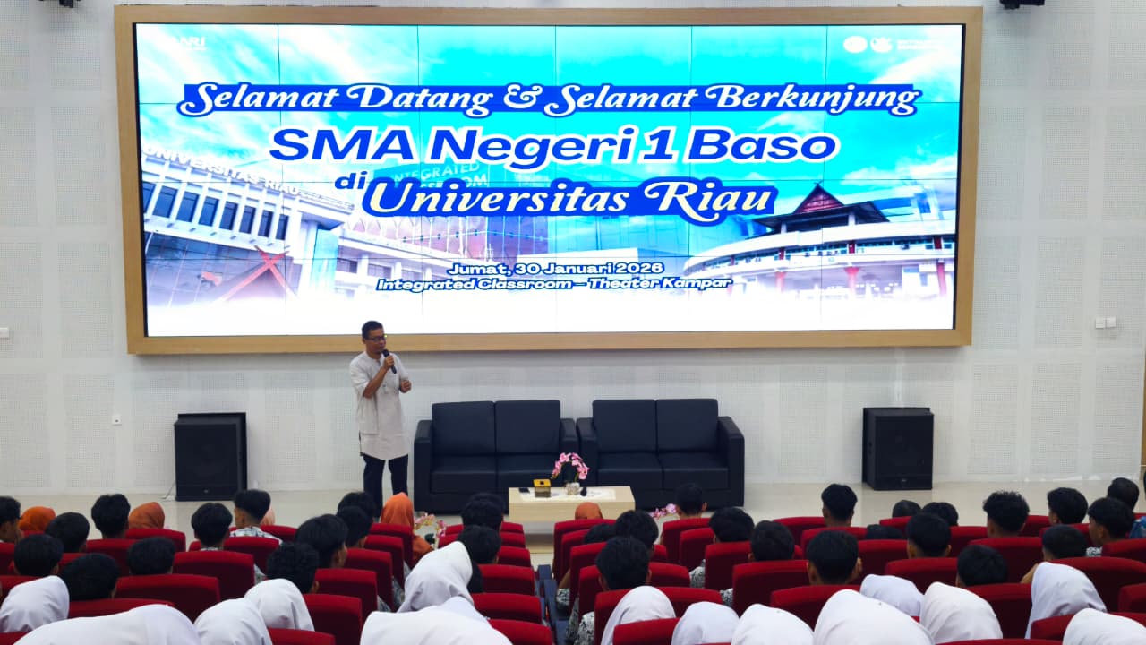 Fakultas Teknik UNRI Sambut Kunjungan Edukasi SMA 1 Baso Bukittinggi