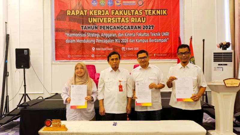 Rapat Kerja Fakultas Teknik Universitas Riau – TA 2027