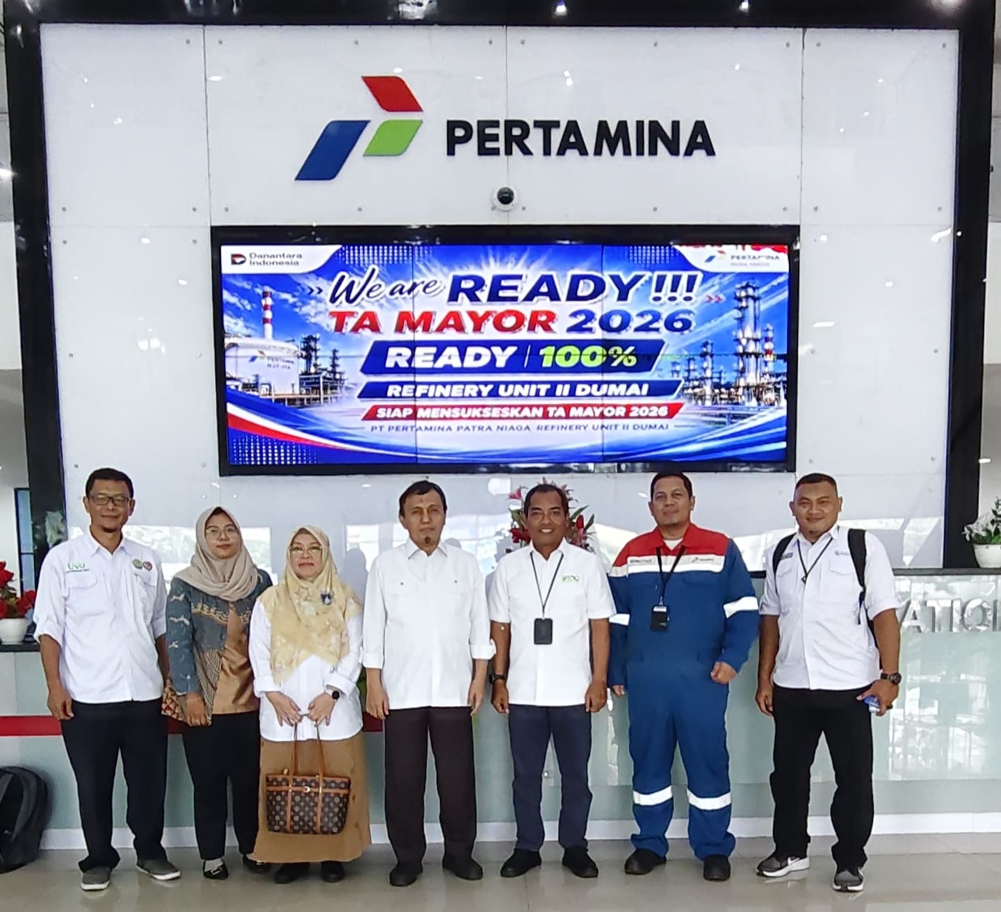 Fakultas Teknik UNRI Perkuat Pelaksanaan MBKM Magang Berdampak melalui Kunjungan ke Pertamina RU II Dumai dan PT Unisat Nusantara Duri