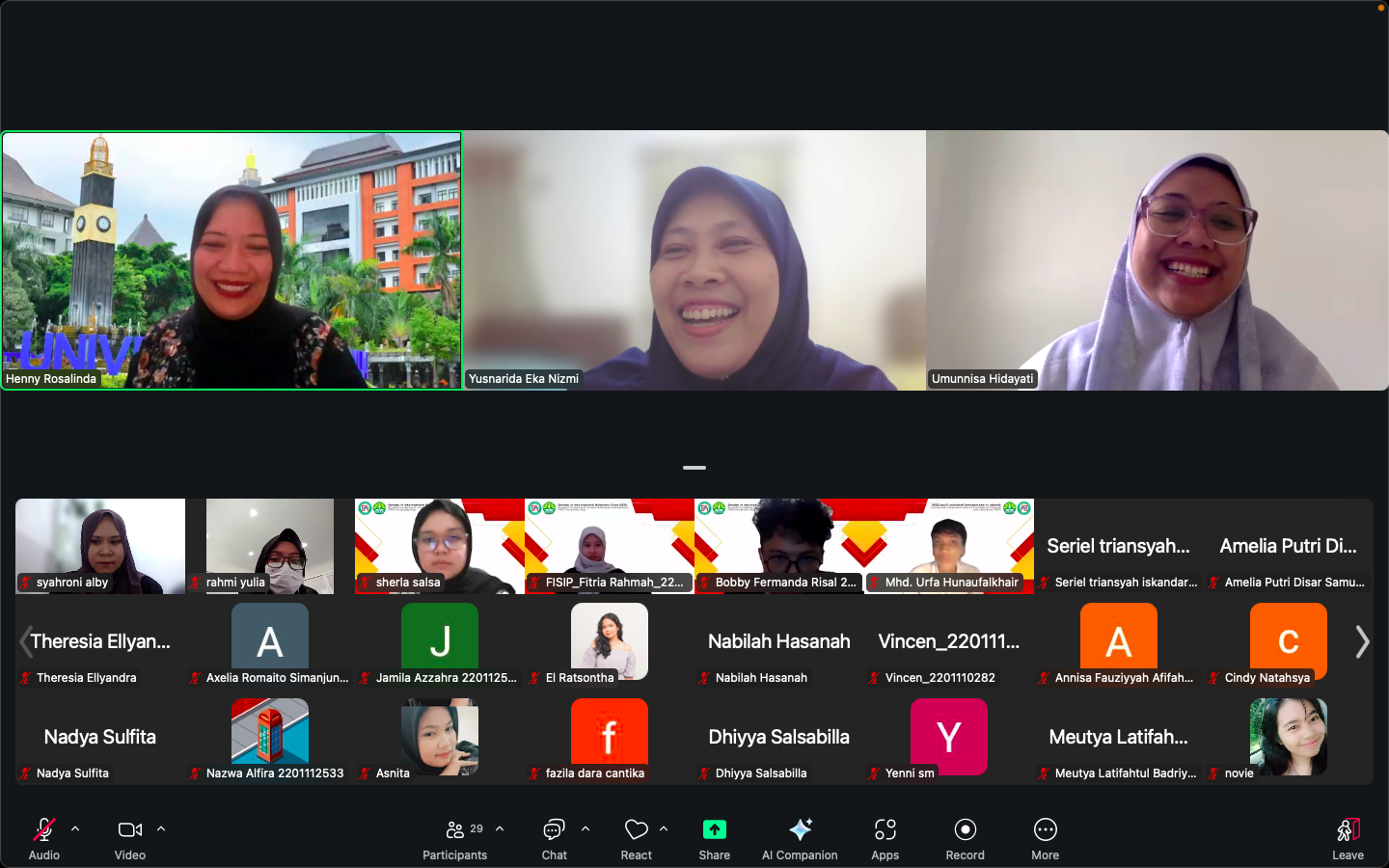 Topik ke-6 dalam kelas Internasional HI Universitas Riau - Eurasia Foundation: Negotiating  Gender Equality in International Agreements