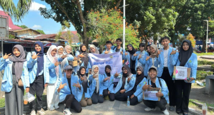 HIMAKOM Gelar Galang Dana untuk Korban Banjir Bali di CFD Pekanbaru
