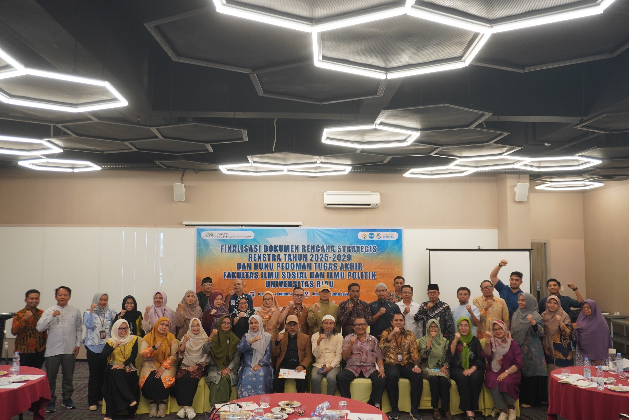 FISIP UNRI Finalizes the 2025–2029 Strategic Plan as a Foundation for Academic Transformation