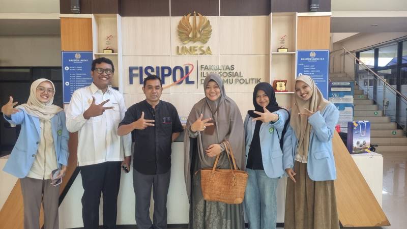 UNRI Communication Department Holds PMM Monitoring and Evaluation and IA Signing at UNESA