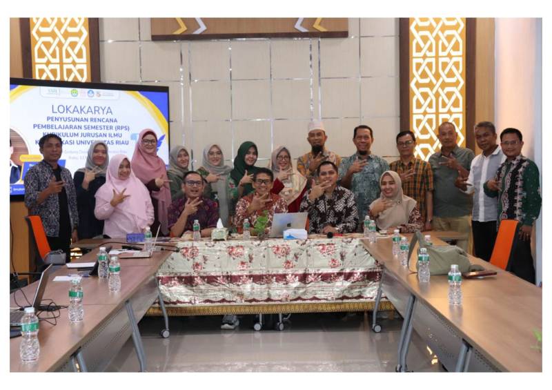 Department of Communication Science, FISIP Universitas Riau, Organizes RPS Development Workshop