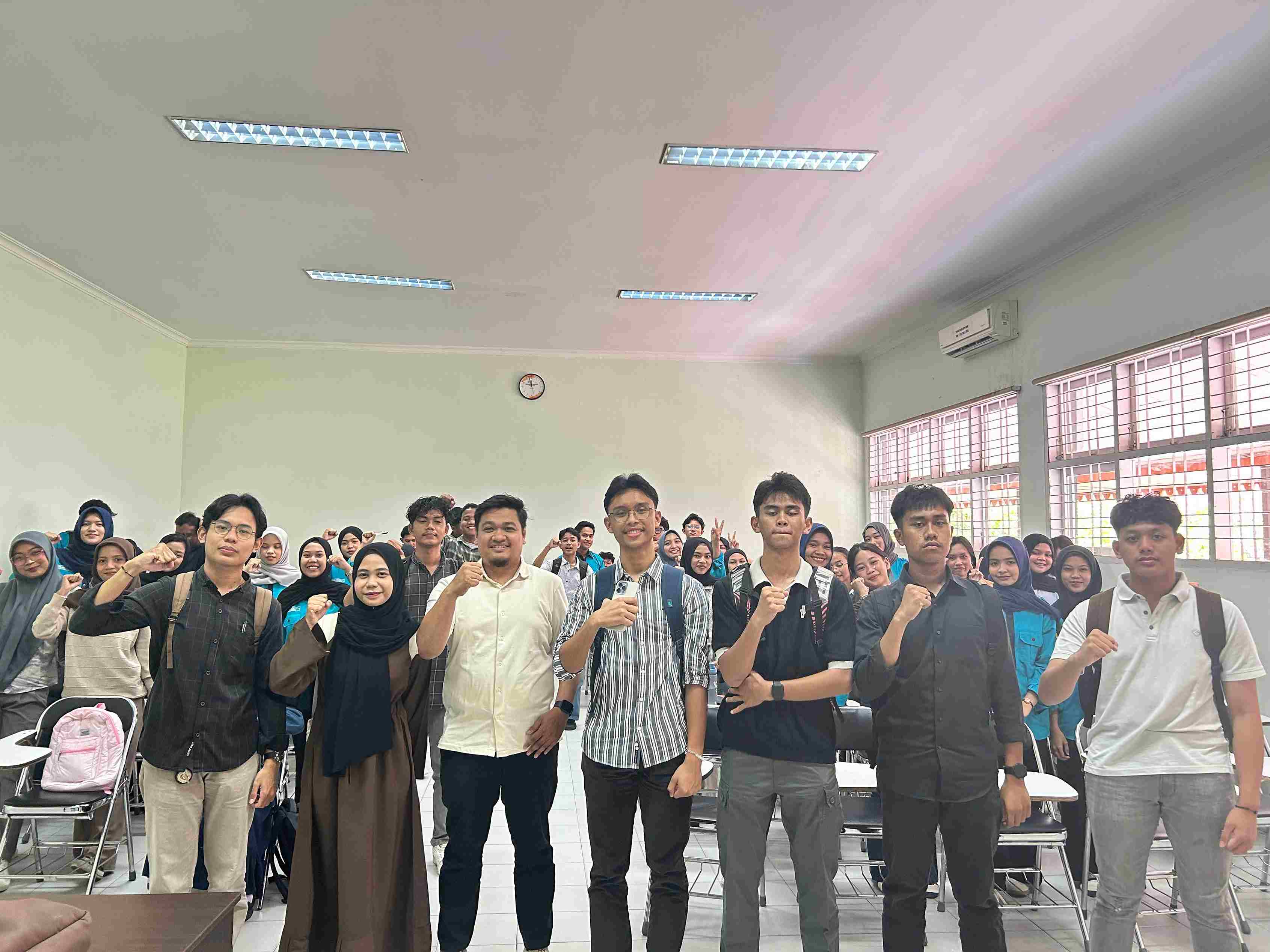Siswa SMA As-Shofa Ikuti Campus Unlock di Jurusan Ilmu Pemerintahan UNRI