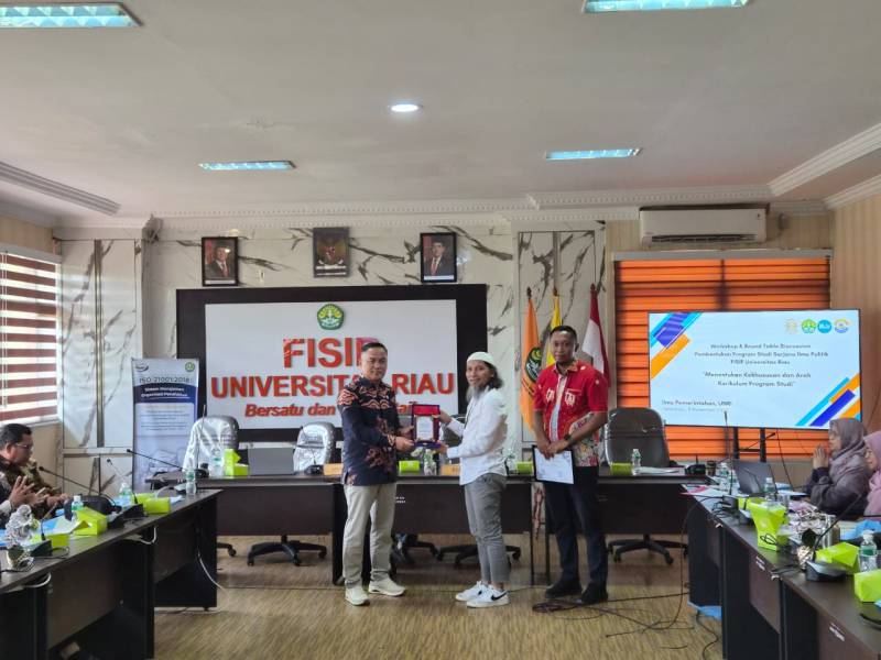 Jurusan Ilmu Pemerintahan FISIP UNRI Matangkan Pembentukan Program Studi Sarjana Ilmu Politik melalui Workshop dan Round Table Discussion