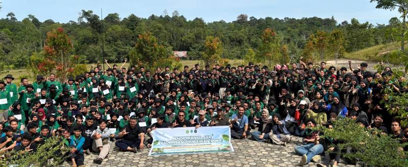 Pendidikan Dasar Karakter Rimbawan (PDKR) 2025 Digelar di Tahura Sultan Syarif Hasyim