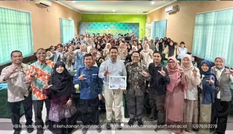 Kuliah Umum Kehutanan UNRI Angkat Tema Konservasi Inklusif untuk Pembangunan Berkelanjutan