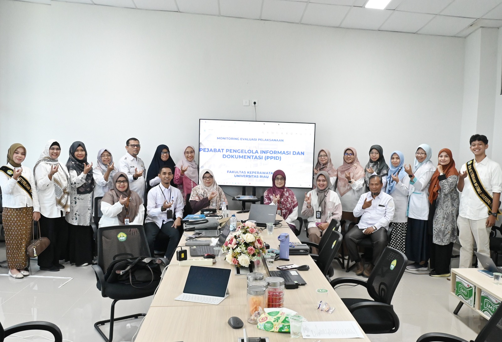 FKp UNRI Perkuat Komitmen Keterbukaan Informasi Publik melalui Monitoring dan Evaluasi Internal PPID Universitas Riau