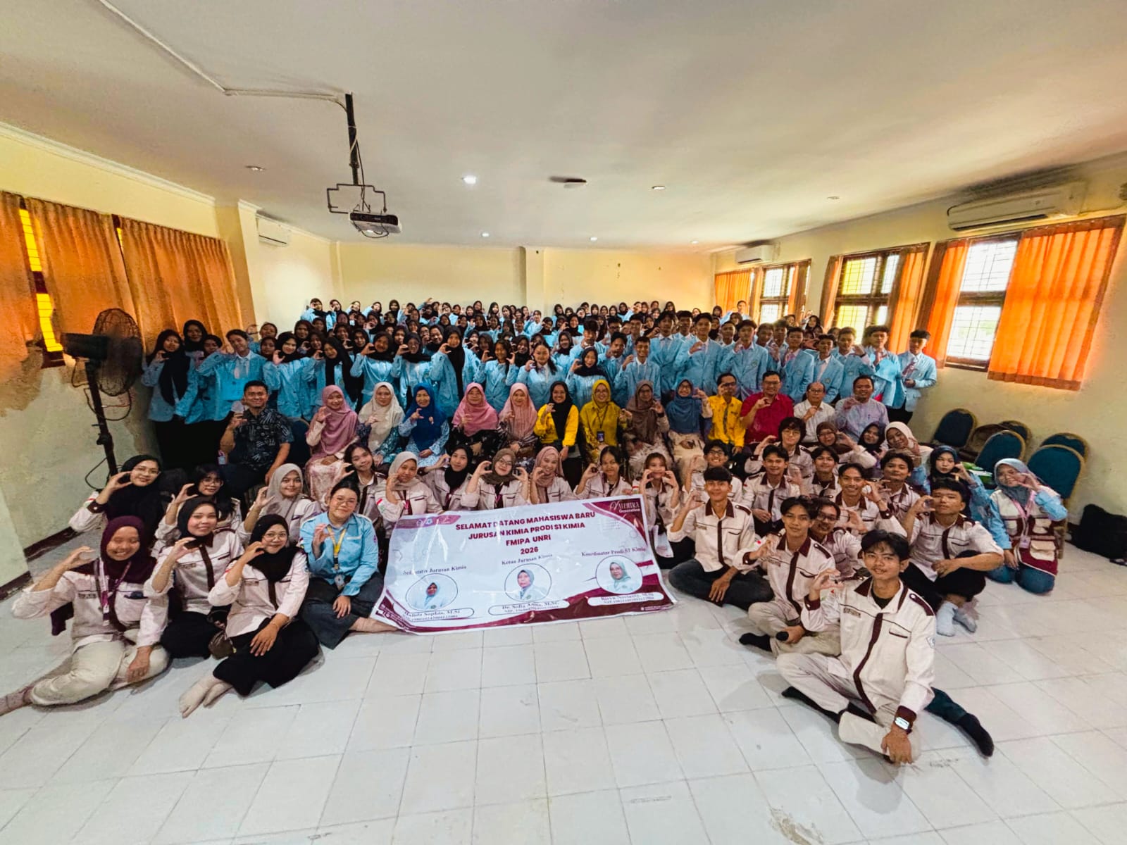 Jurusan Kimia FMIPA Universitas Riau Sambut Mahasiswa Baru 2026