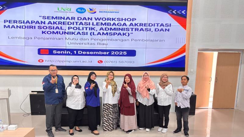 Workshop on LAMSPAK Accreditation Preparation: UNRI’s Master of Sociology Program Ready to Foster a Sustainable Quality Culture