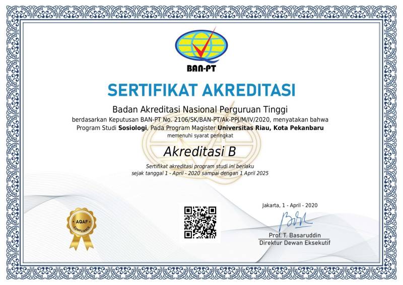 Program Studi Magister Sosiologi Universitas Riau Bersiap Mengajukan Akreditasi Baru