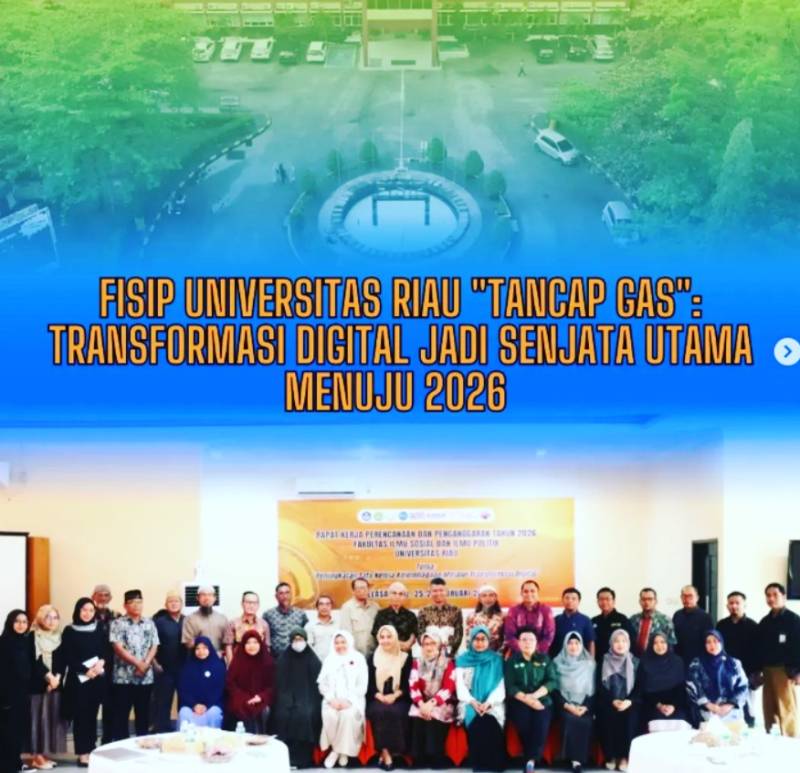 Koordinator Prodi Administrasi Publik Program Magister FISIP Universitas Riau Hadiri Rapat Kerja Perencanaan dan Penganggaran Tahun 2026