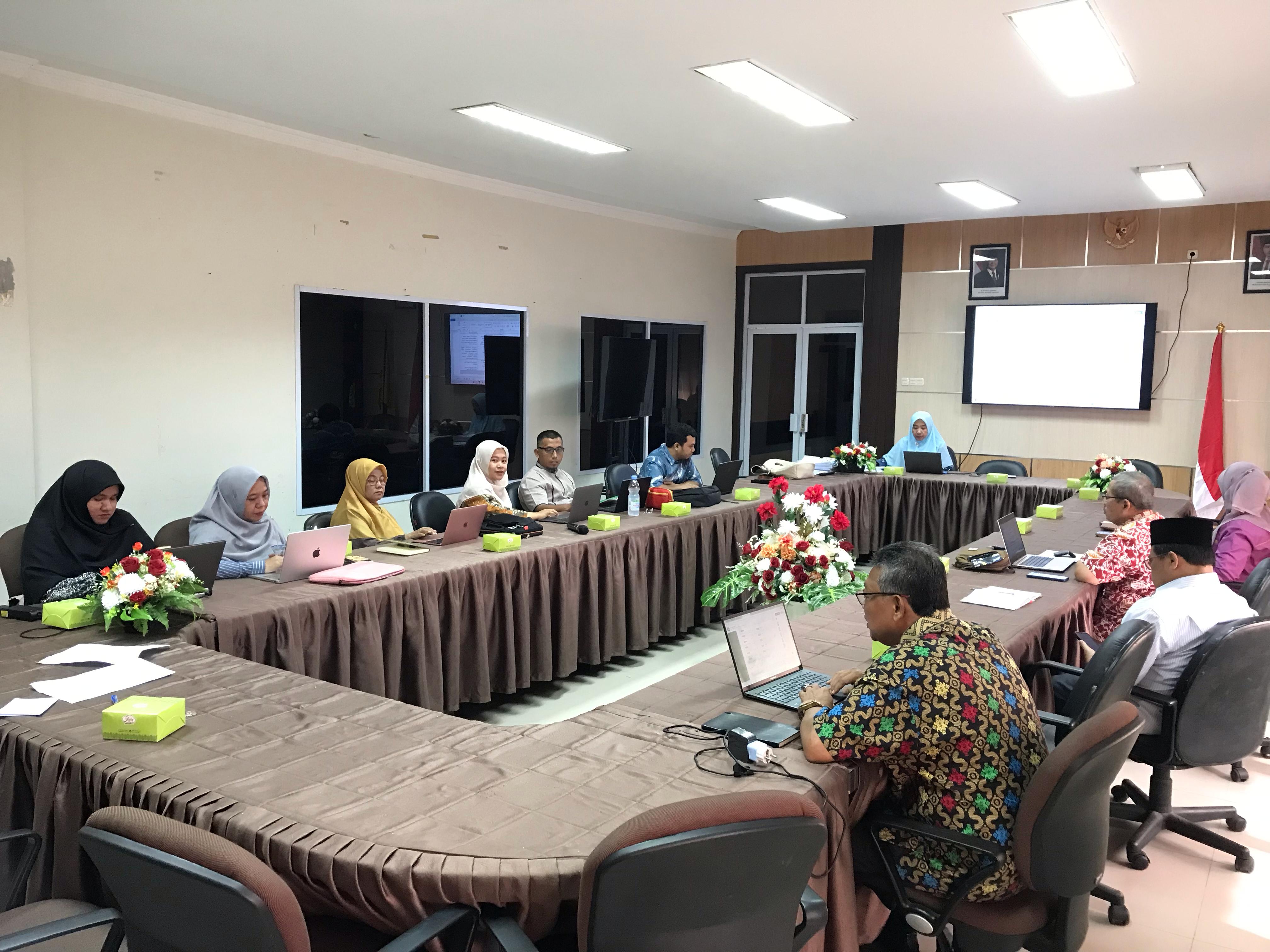 Program Studi S2 Matematika Mengadakan Rapat Persiapan Asesmen Lapangan