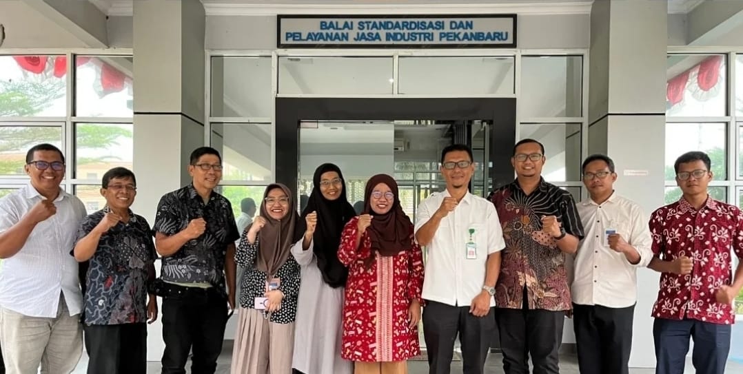 Synergy between the Mechanical Engineering Dept. University of Riau and BSPJI: Welcoming the Empowerment of the MSME Industry