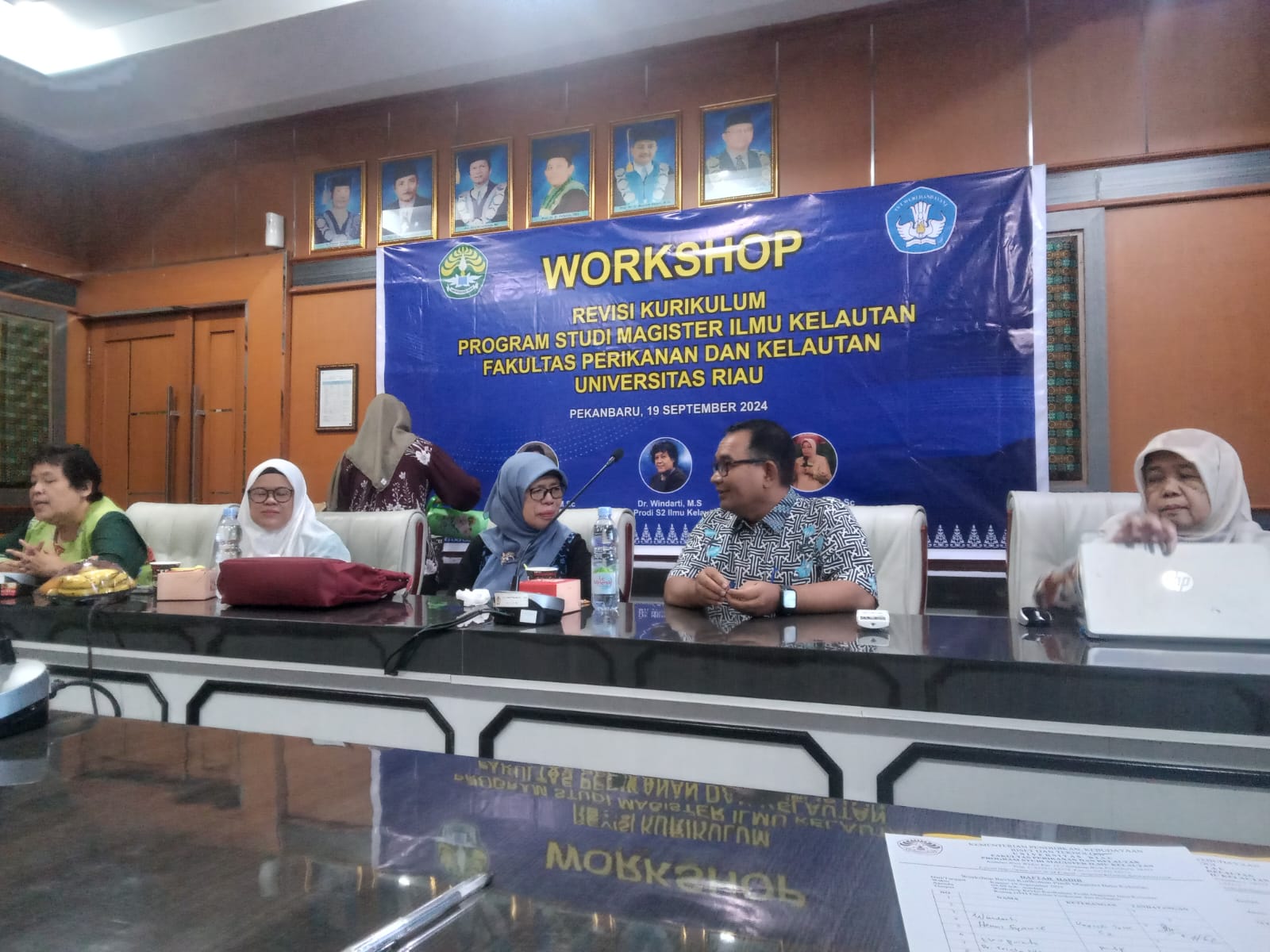 Workshop Revisi Kurikulum Magister Ilmu Kelautan FPK Universitas Riau